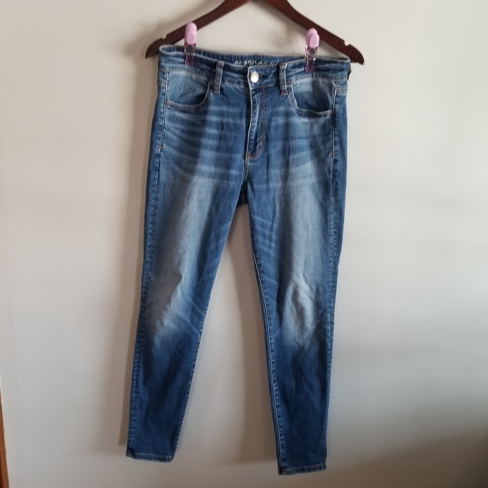 American Eagle Outfitters Hi Rise Jegging US 8 Short